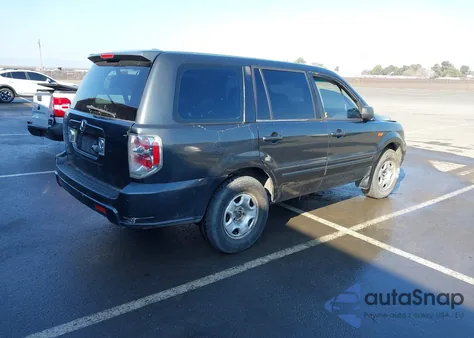 2008 Honda Pilot Ex-L from USA, damaged, VIN 5FNYF28718B026568